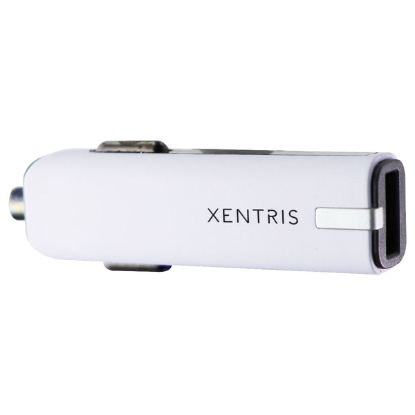 Xentris Wireless 2.4A Single USB Sleek Compact Vehicle Charger/Adapter - White - Xentris Wireless - Simple Cell Shop, Free shipping from Maryland!