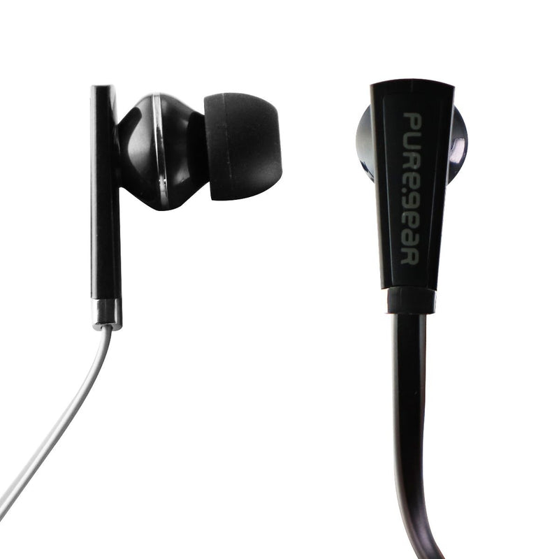 PureGear PureBoom Flat Cable Premium 3.5mm Stereo Headset - Black/Gray - PureGear - Simple Cell Shop, Free shipping from Maryland!