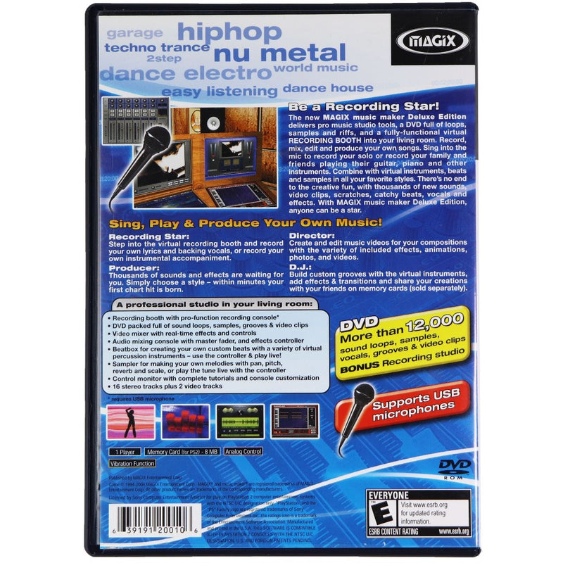 Magix Music Maker (Deluxe Edition) - MAGIX - Simple Cell Shop, Free shipping from Maryland!