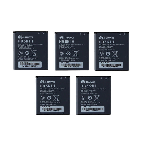 KIT 5x Huawei HB5K1H 1400 mAh Replacement Battery for Huawei M865/Ascend 2/Sonic - Huawei - Simple Cell Shop, Free shipping from Maryland!