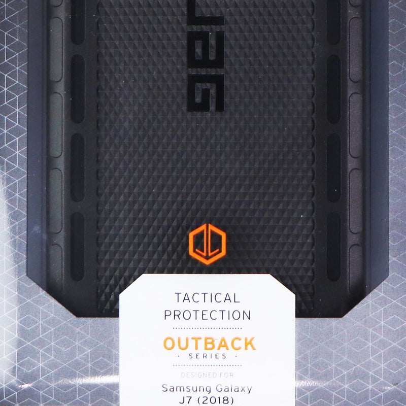 UAG Outback Series Tactical Protective Case for Samsung Galaxy J7 2018 - Black - Urban Armor Gear - Simple Cell Shop, Free shipping from Maryland!