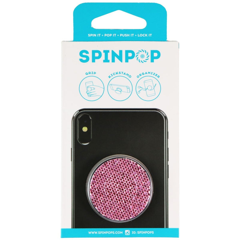SpinPop Grip, Stand, and Organizer for Phones and Tablets - Confetti Pink - SpinPop - Simple Cell Shop, Free shipping from Maryland!