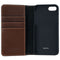Platinum Leather Folio Wallet Case for Apple iPhone 8 & 7 - Bourbon Brown - Platinum - Simple Cell Shop, Free shipping from Maryland!