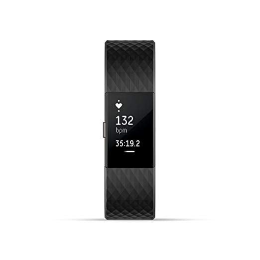 Fitbit Charge 2 Heart Rate + Fitness Wristband, Special Edition, Gunmetal, Large - Fitbit - Simple Cell Shop, Free shipping from Maryland!