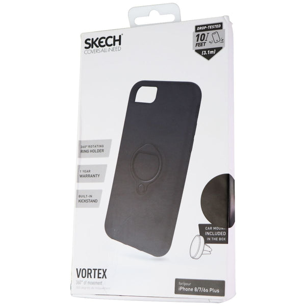 Skech (SK39-VTX-BLK) Hybrid Case for Apple iPhone 8+ / 7+ / 6+ - Black - Skech - Simple Cell Shop, Free shipping from Maryland!