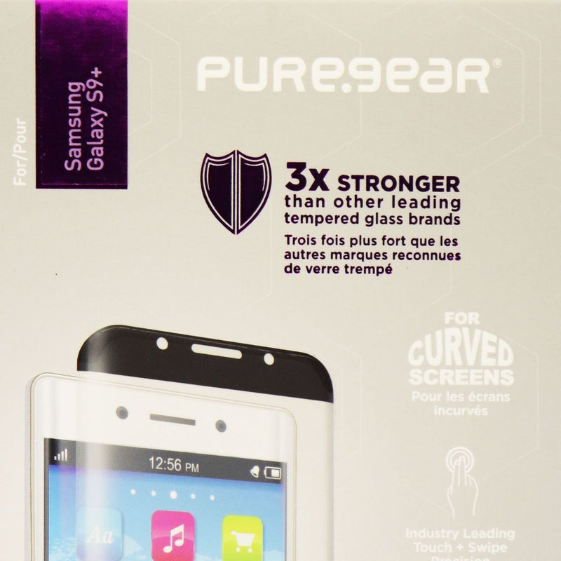 PureGear HD Tempered Glass Screen Protector Guard for Galaxy S9+ - Black Edge - PureGear - Simple Cell Shop, Free shipping from Maryland!