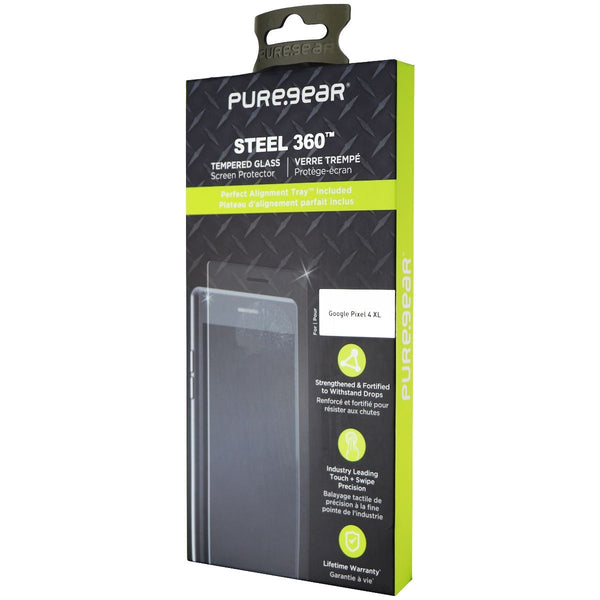 PureGear Steel 360 Tempered Glass Screen Protector for Google Pixel 4 XL - Clear - PureGear - Simple Cell Shop, Free shipping from Maryland!