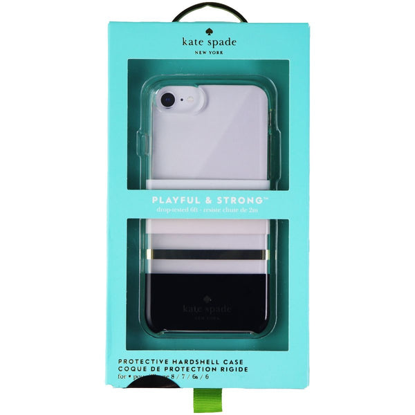 Kate Spade Flexible Hardshell Case for iPhone 8/7/6 - Pink/Gold/Blk/Clear Stripe - Incipio - Simple Cell Shop, Free shipping from Maryland!