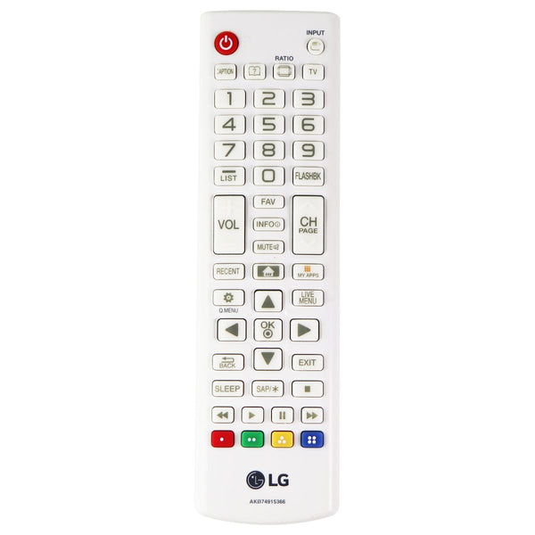 LG Remote Control OEM - White (AKB74915366) - LG - Simple Cell Shop, Free shipping from Maryland!