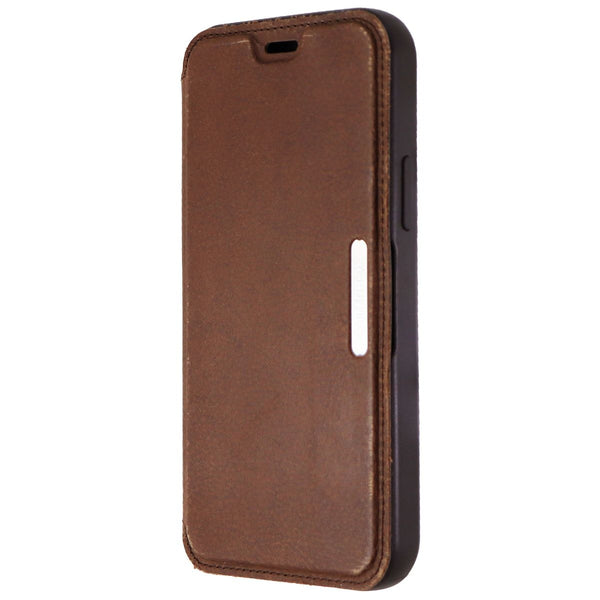 OtterBox Strada Series Leather Folio Case for Apple iPhone 12 / 12 Pro - Brown - OtterBox - Simple Cell Shop, Free shipping from Maryland!
