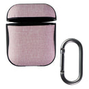 Key Hard Shell Case and Clip for Apple AirPods 1st and 2nd Gen - Pink/Black - Key - Simple Cell Shop, Free shipping from Maryland!