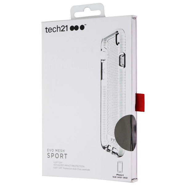 Tech21 Evo Mesh Sport Series Case for Apple iPhone 6s/6 - Clear/White - Tech21 - Simple Cell Shop, Free shipping from Maryland!