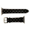 Kate Spade Leather Band for 38mm & 40mm Apple Watch - Black White Polka Dot