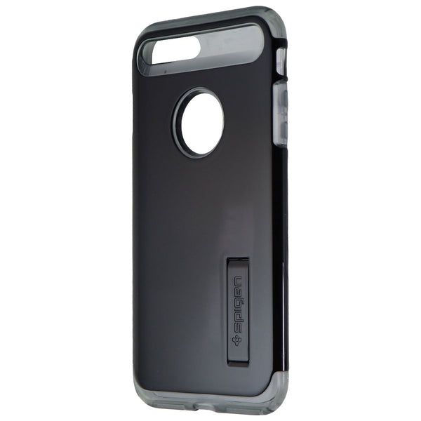 Spigen Slim Armor Hard Case for Apple iPhone 8 Plus & iPhone 7 Plus - Jet Black - Spigen - Simple Cell Shop, Free shipping from Maryland!