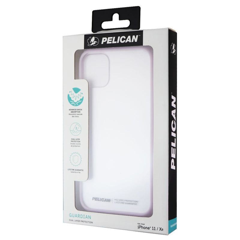 Pelican Guardian Series Hybrid Case for Apple iPhone 11 / XR - Clear/Purple - Pelican - Simple Cell Shop, Free shipping from Maryland!
