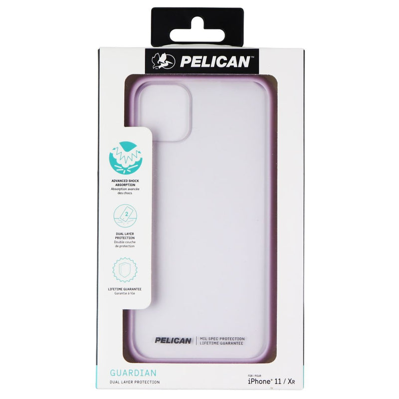 Pelican Guardian Series Hybrid Case for Apple iPhone 11 / XR - Clear/Purple - Pelican - Simple Cell Shop, Free shipping from Maryland!