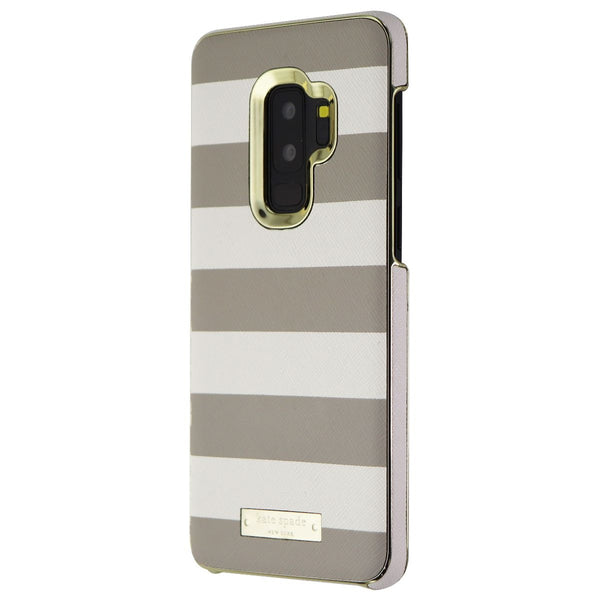 Kate Spade Wrap Case for Samsung Galaxy (S9+) - Cream/Gray Stripes - Kate Spade - Simple Cell Shop, Free shipping from Maryland!