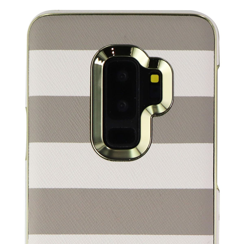 Kate Spade Wrap Case for Samsung Galaxy (S9+) - Cream/Gray Stripes - Kate Spade - Simple Cell Shop, Free shipping from Maryland!