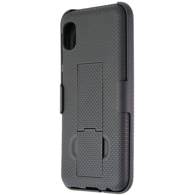 Verizon OEM Shell Holster Combo Case w/ Clip for Samsung Galaxy A10e - Black - Verizon - Simple Cell Shop, Free shipping from Maryland!