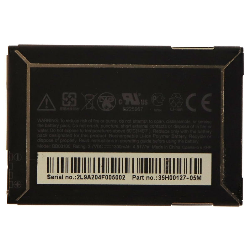 HTC Rechargeable 1,300mAh Li-ion Battery (BB00100) 3.7V for My Touch 3G Slide - HTC - Simple Cell Shop, Free shipping from Maryland!