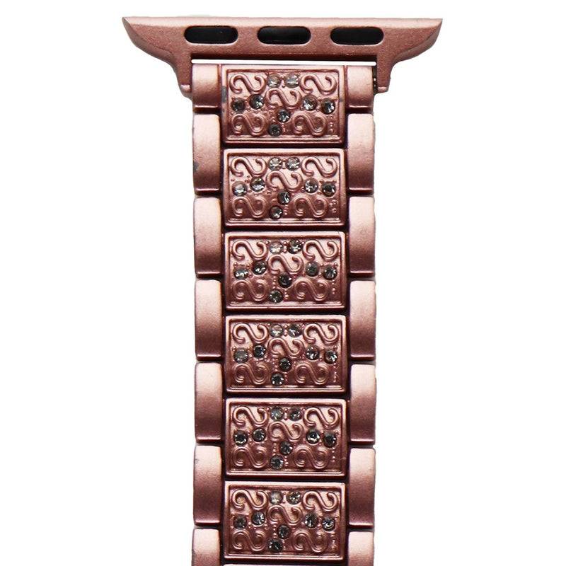 Premium Replacement Apple Watch Metal Band (38mm) - Rose Gold w/ Crystals - Unbranded - Simple Cell Shop, Free shipping from Maryland!
