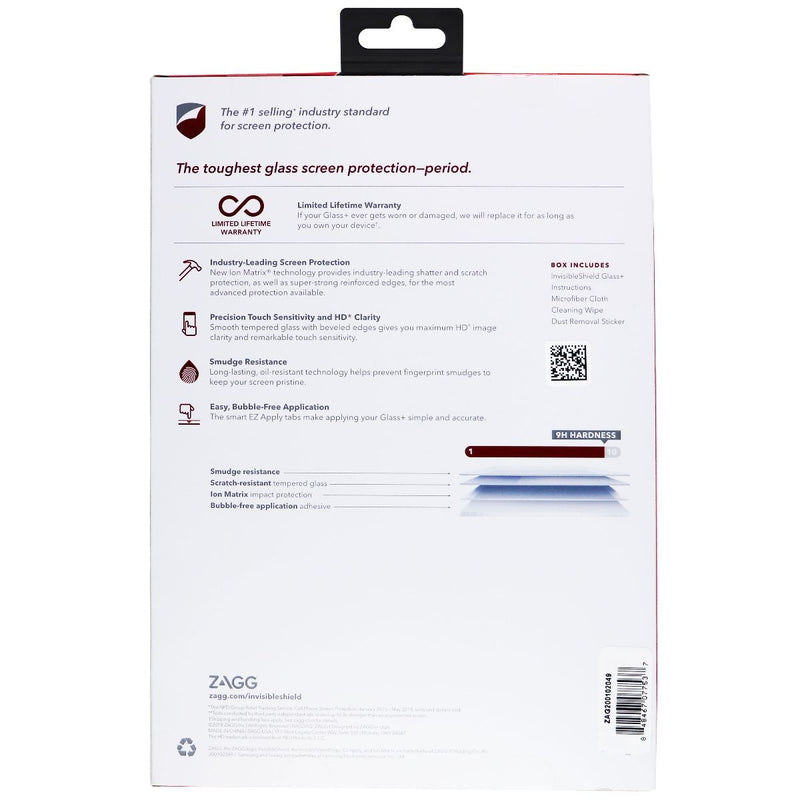 ZAGG (Glass+) Tempered Glass for Galaxy Tab A (8.0-inch, 2018) and GizmoTablet - Zagg - Simple Cell Shop, Free shipping from Maryland!