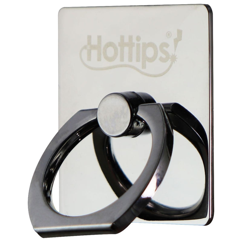 Hottips Adhesive Stick-On Hold and Fold Finger Loop/Ring - Silver - Hottips - Simple Cell Shop, Free shipping from Maryland!