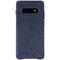 Verizon Slim Fabric Case for Samsung Galaxy S10 Smartphone - Blue