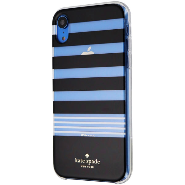 Kate Spade Hardshell Case and Ring Stand for Apple iPhone XR - Clear/Black/White - Kate Spade - Simple Cell Shop, Free shipping from Maryland!