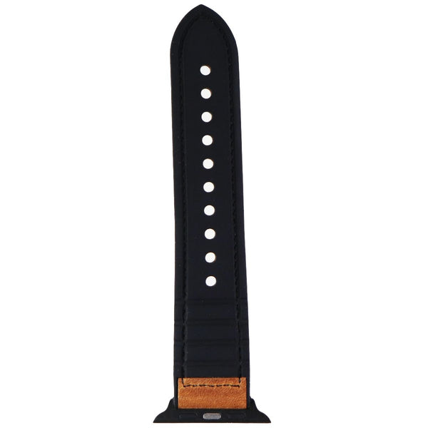 Premium Replacement Apple Watch Rubber Adjustment Strap (42mm) - Black/Brown - Unbranded - Simple Cell Shop, Free shipping from Maryland!