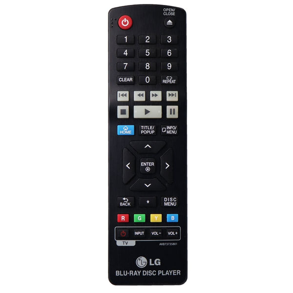 LG Remote (AKB73735801) for Select LG Blu-ray Players - Black