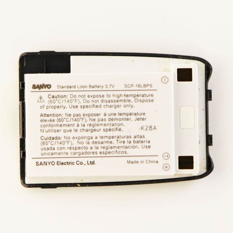 Sanyo Li-ion Rechargeable OEM Battery (SCP-16LBPS) 3.7V - Sanyo - Simple Cell Shop, Free shipping from Maryland!