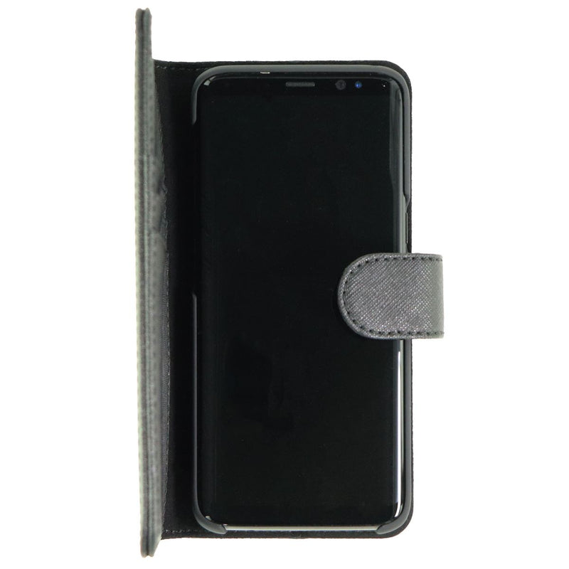 Michael Kors Saffiano Leather Folio Wallet Case For Samsung Galaxy S8 - Black - Michael Kors - Simple Cell Shop, Free shipping from Maryland!
