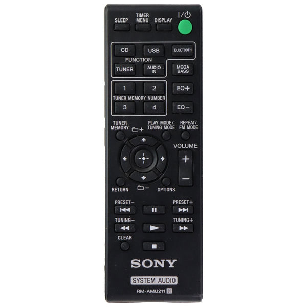 Sony Audio Receiver Remote Control - Black (RM-AMU211) - Sony - Simple Cell Shop, Free shipping from Maryland!