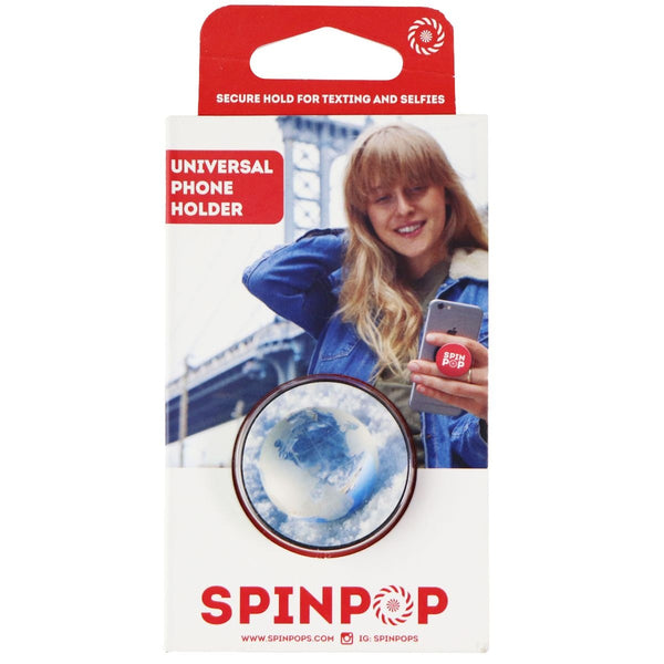 SpinPop Universal Phone Holder for Universal - Planet Earth - SpinPop - Simple Cell Shop, Free shipping from Maryland!