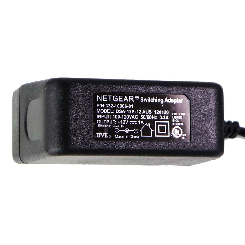 NetGear Switching Adapter (12V/1A) Power Supply - Black (DSA-12R-12) - Netgear - Simple Cell Shop, Free shipping from Maryland!