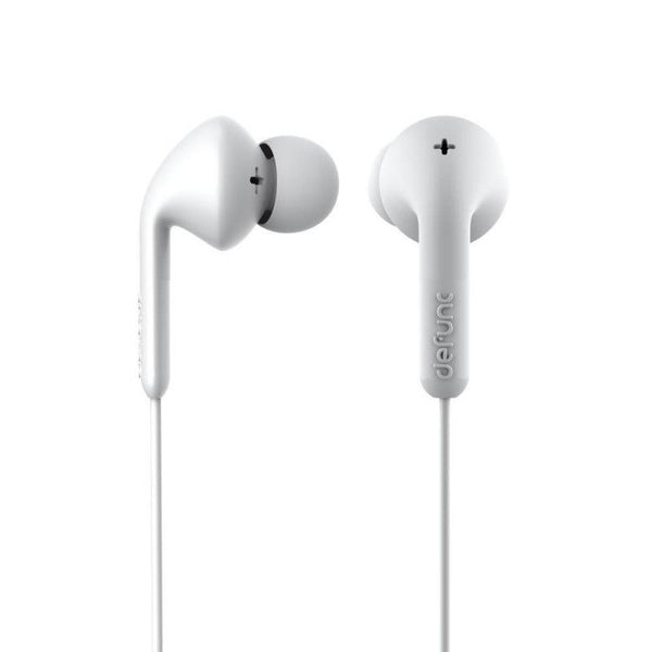 Defunc Basic MUSIC D0332 In-Ear Earbud Headphones - White