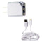NEM (3.1A) Dual USB Wall Charger/Adapter and 5-Ft (USB-C) Cable - White - NEM - Simple Cell Shop, Free shipping from Maryland!