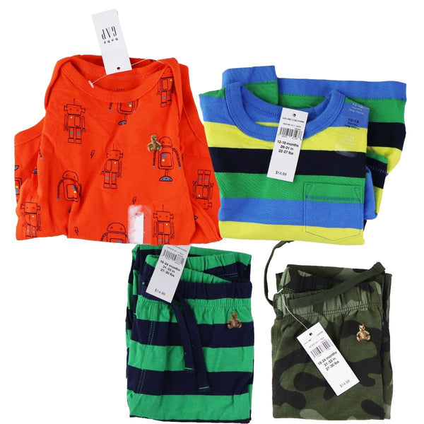 Baby Shirts One-piece & Pants Bundle (4 Shirts/3 Pants) - 12-18 & 18-24 Mo - GAP - Simple Cell Shop, Free shipping from Maryland!