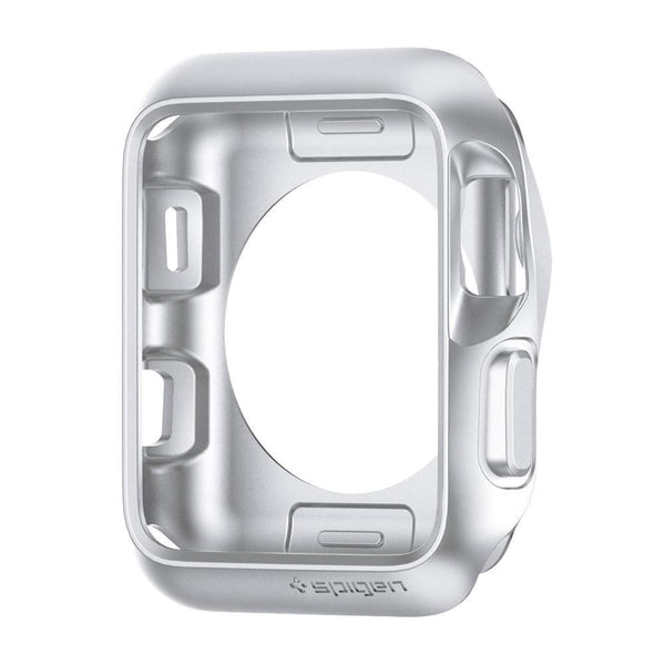 Spigen Slim Armor Case for Apple Smartwatch 42 mm Series 3/2/1 - Silver - Spigen - Simple Cell Shop, Free shipping from Maryland!