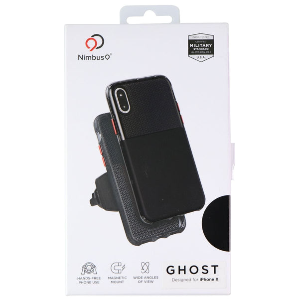 Nimbus9 Ghost Original Series Case and Mount Kit for iPhone Xs/X - Black/Red - Nimbus9 - Simple Cell Shop, Free shipping from Maryland!
