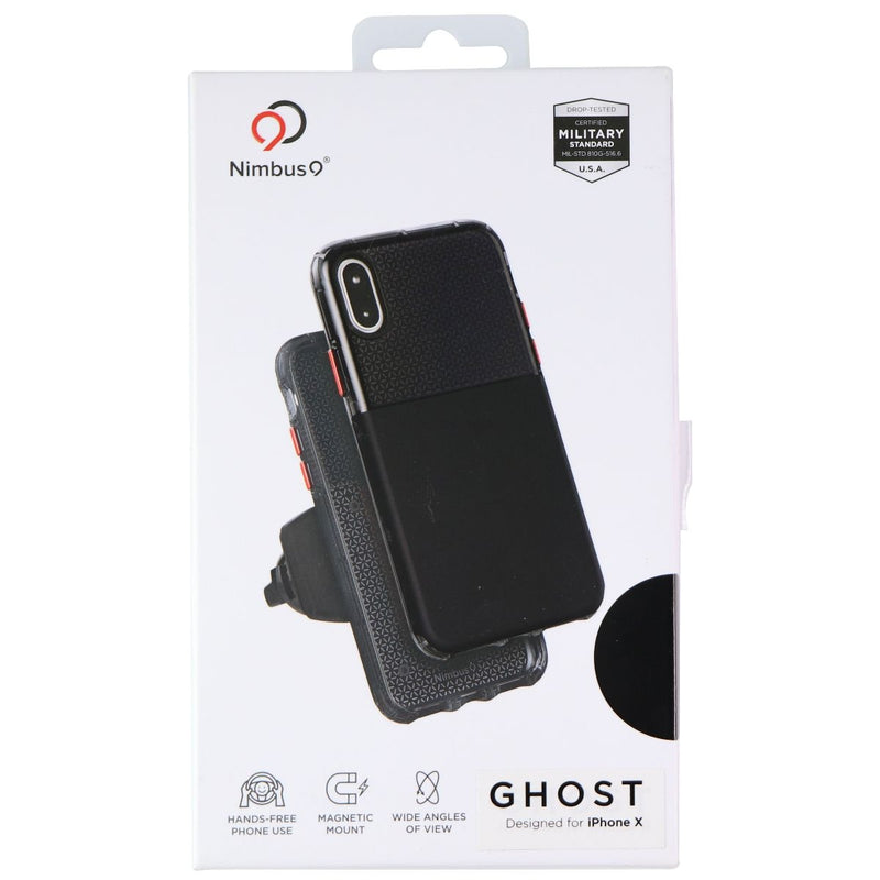Nimbus9 Ghost Original Series Case and Mount Kit for iPhone Xs/X - Black/Red - Nimbus9 - Simple Cell Shop, Free shipping from Maryland!