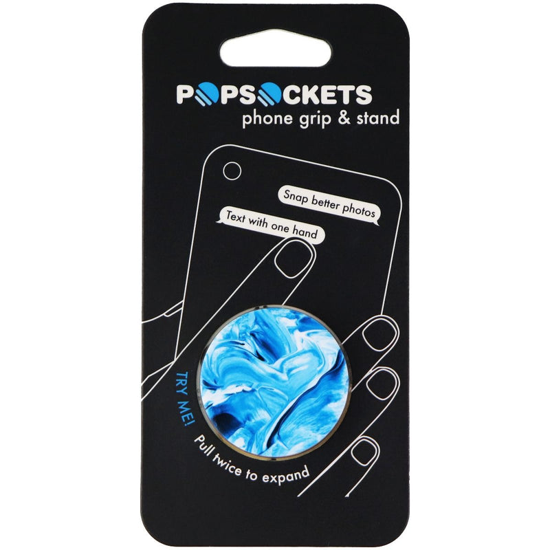 PopSockets Collapsible Grip & Stand for Phones and Tablets - Cyan Mix - PopSockets - Simple Cell Shop, Free shipping from Maryland!