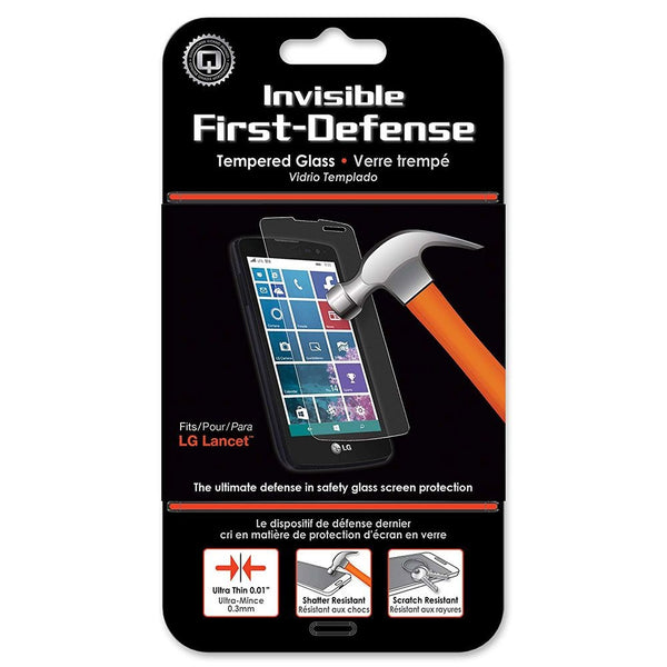 Qmadix Invisible Tempered Glass Screen Protector for LG Lancet VW820 - Clear - Qmadix - Simple Cell Shop, Free shipping from Maryland!