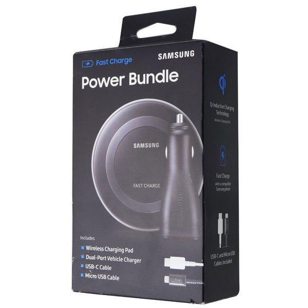 Samsung Fast Charge Bundle with Qi Pad / Car Adapter / USB-C & Micro-USB Cable - Samsung - Simple Cell Shop, Free shipping from Maryland!