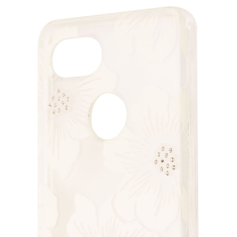 Kate Spade New York Hardshell Case for Google Pixel 2 XL - Clear/White Flowers - Kate Spade - Simple Cell Shop, Free shipping from Maryland!