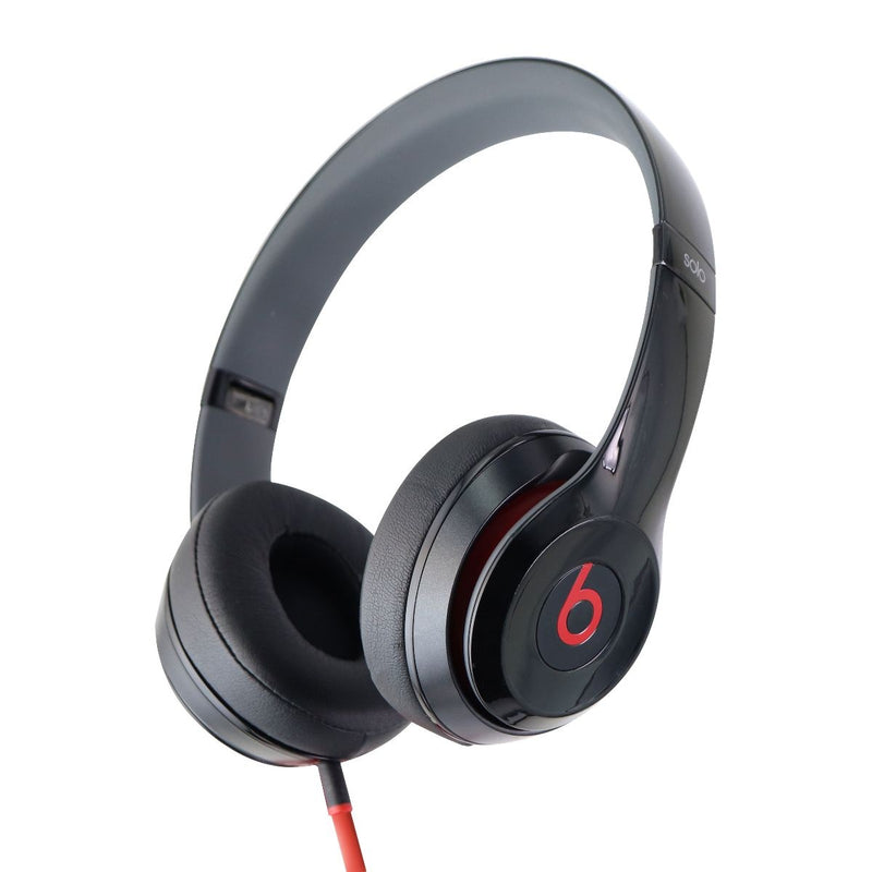 Beats by Dr. Dre Solo 2 (WIRED) On-Ear Headphones - Black / Red (B0518) - Beats by Dr. Dre - Simple Cell Shop, Free shipping from Maryland!