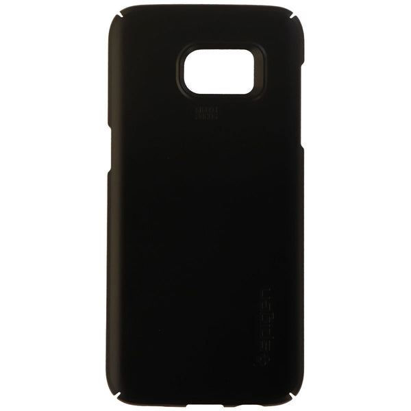 Spigen Thin Fit Series Slim Hardshell Case for Samsung Galaxy S7 Edge - Black - Spigen - Simple Cell Shop, Free shipping from Maryland!