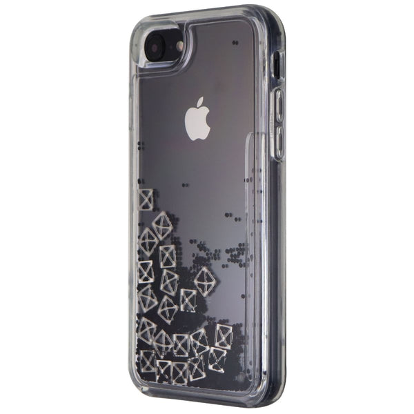 Rebecca Minkoff See Through Me Case for iPhone 8 / 7 - Pyramid Stud Glitterfall - Rebecca Minkoff - Simple Cell Shop, Free shipping from Maryland!