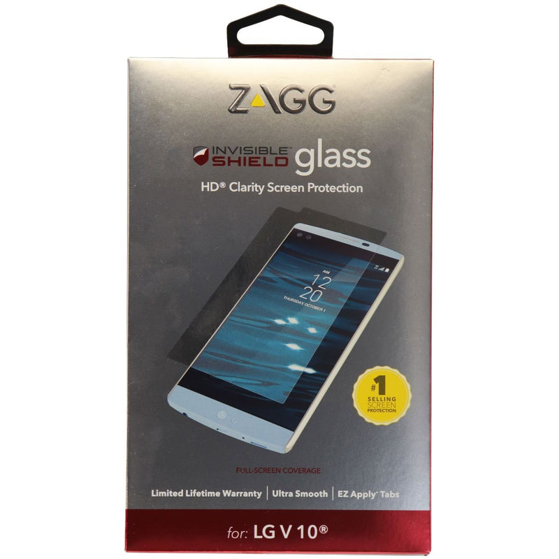 ZAGG Invisible Shield Tempered Glass for LG V 10 - Full Screen Coverage/HD Clear - Zagg - Simple Cell Shop, Free shipping from Maryland!